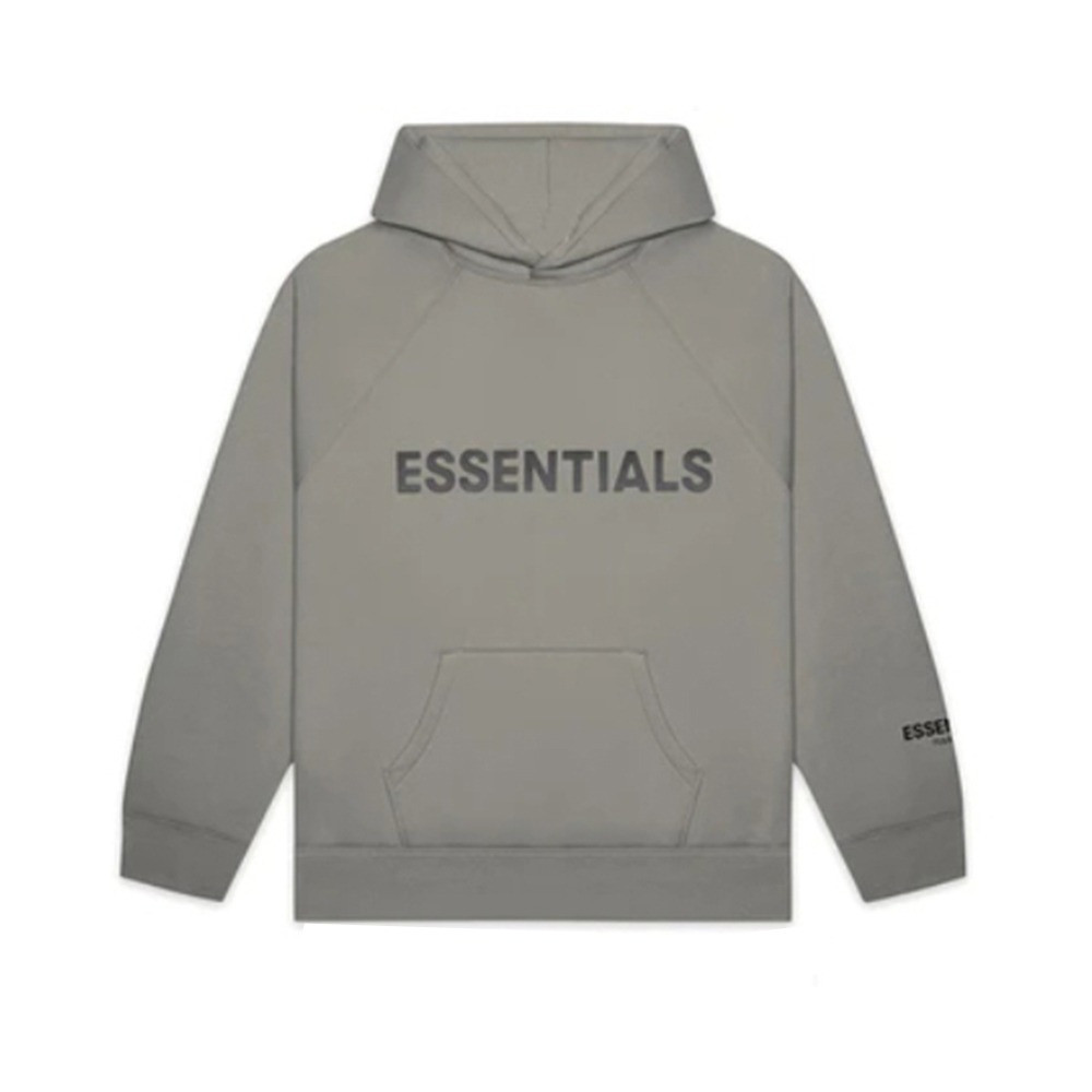 Gray Essentials Hoodie Profile Picture