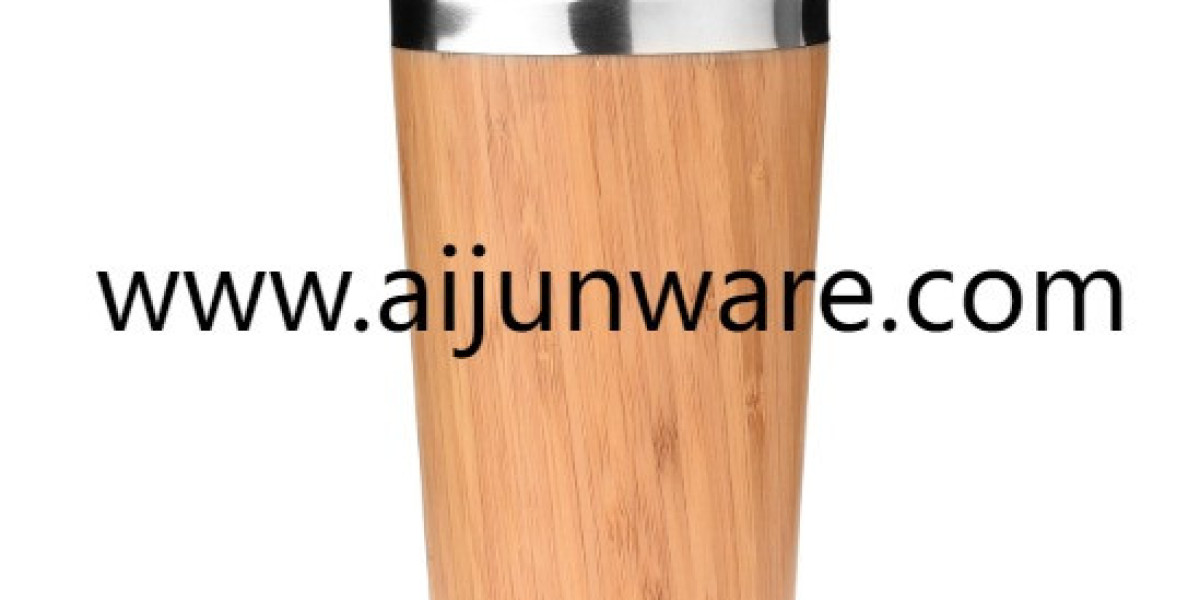 Aijunware Bamboo Thermos Flask Style Function And Reuse Combined For Daily Use