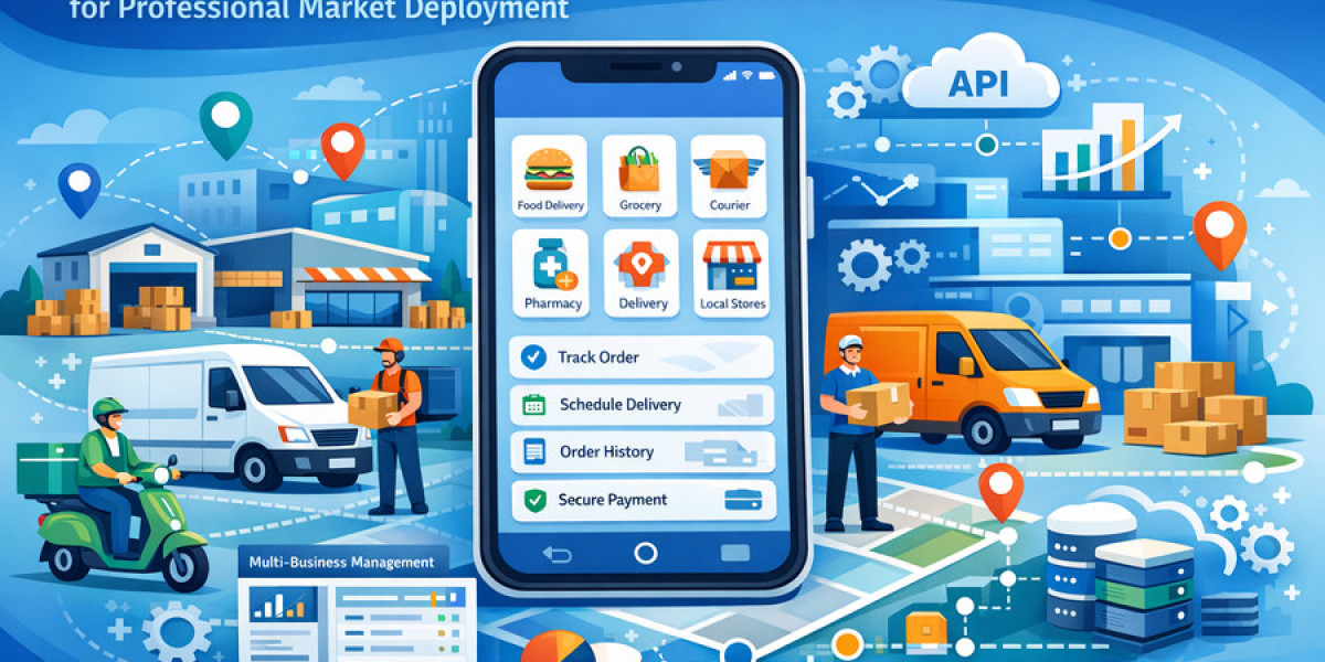 White-Label Multi Delivery App Platform for Professional Market Deployment