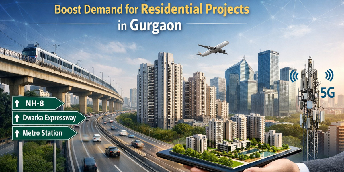 How Connectivity and Infrastructure Boost Demand for Residential Projects in Gurgaon