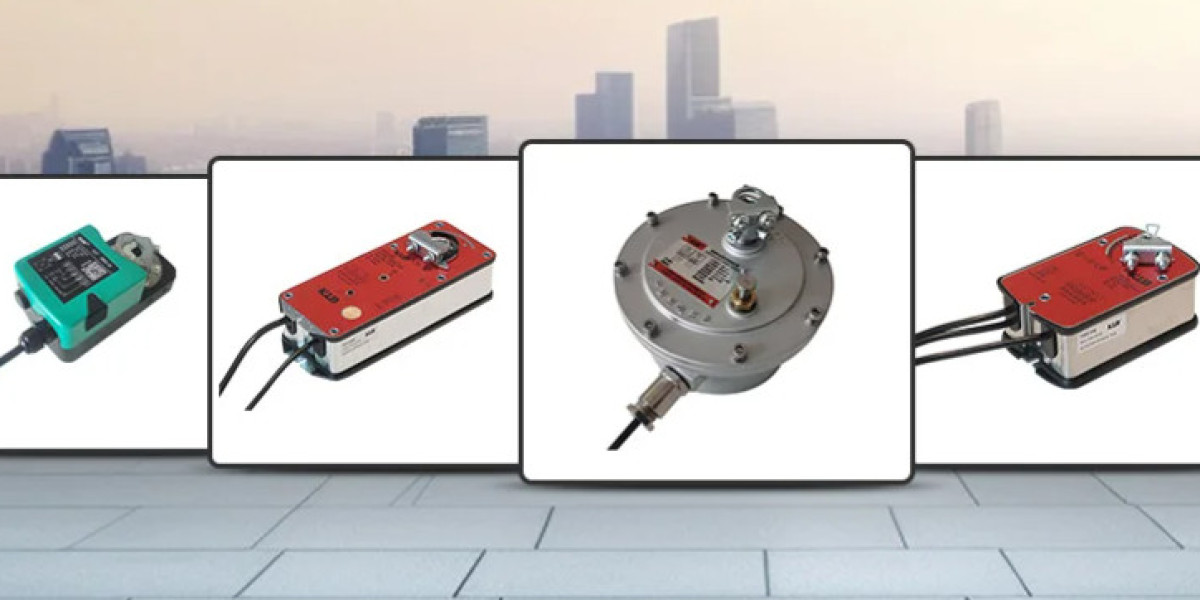 fire damper actuator manufacturer China - key components of intelligent control