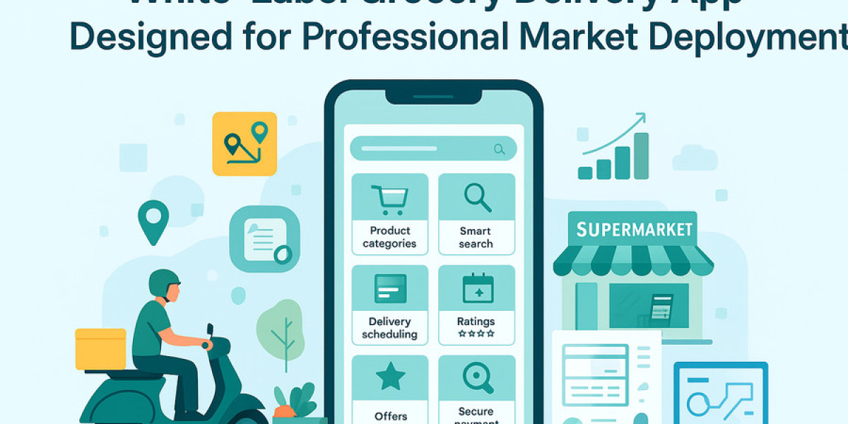 White-Label Grocery Delivery App Designed for Professional Market Deployment