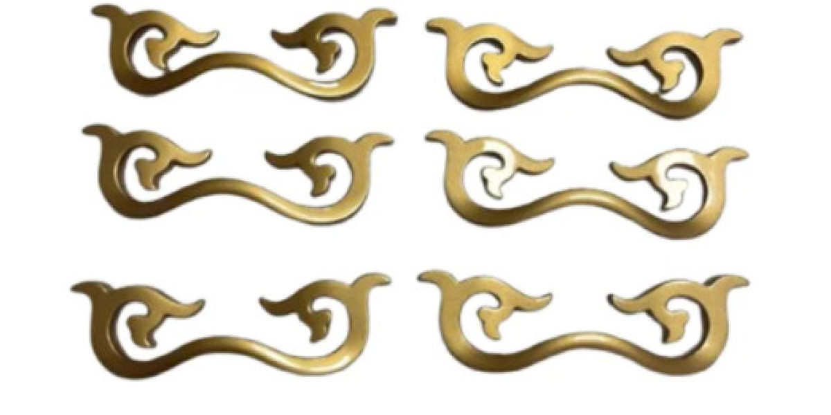 Clover hook metal handle material furniture, firmly grasping the sense of luxury!