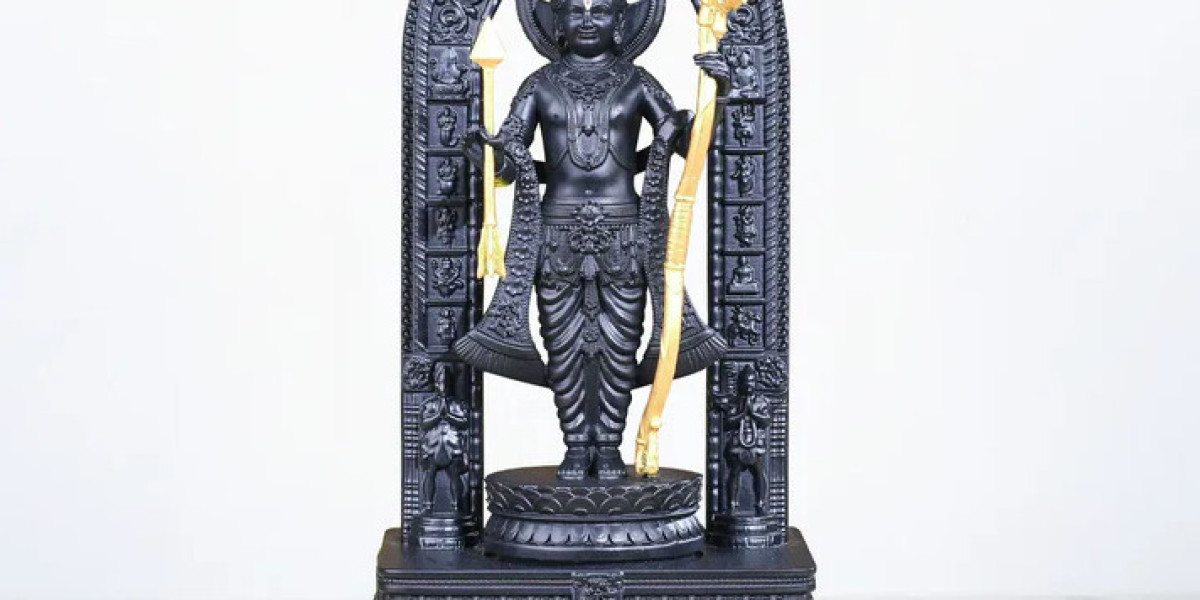 Divine Ram Lalla Idol – A Sacred Symbol of Faith and Blessings