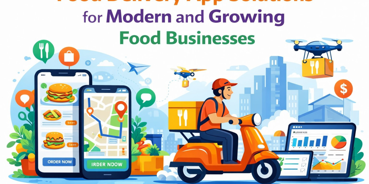 Food Delivery App Solutions for Modern and Growing Food Businesses
