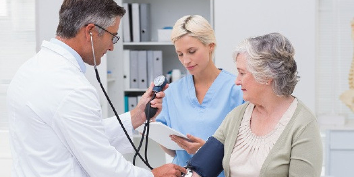 Doctor at Home During Heatwaves or Flu Season