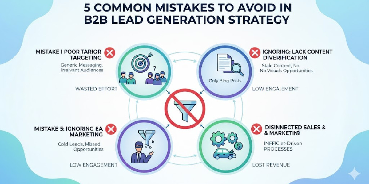 5 Common Mistakes to Avoid in B2B Lead Generation Strategy