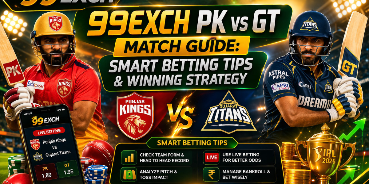 99exch PK vs GT Match Guide: Smart Betting Tips & Winning Strategy