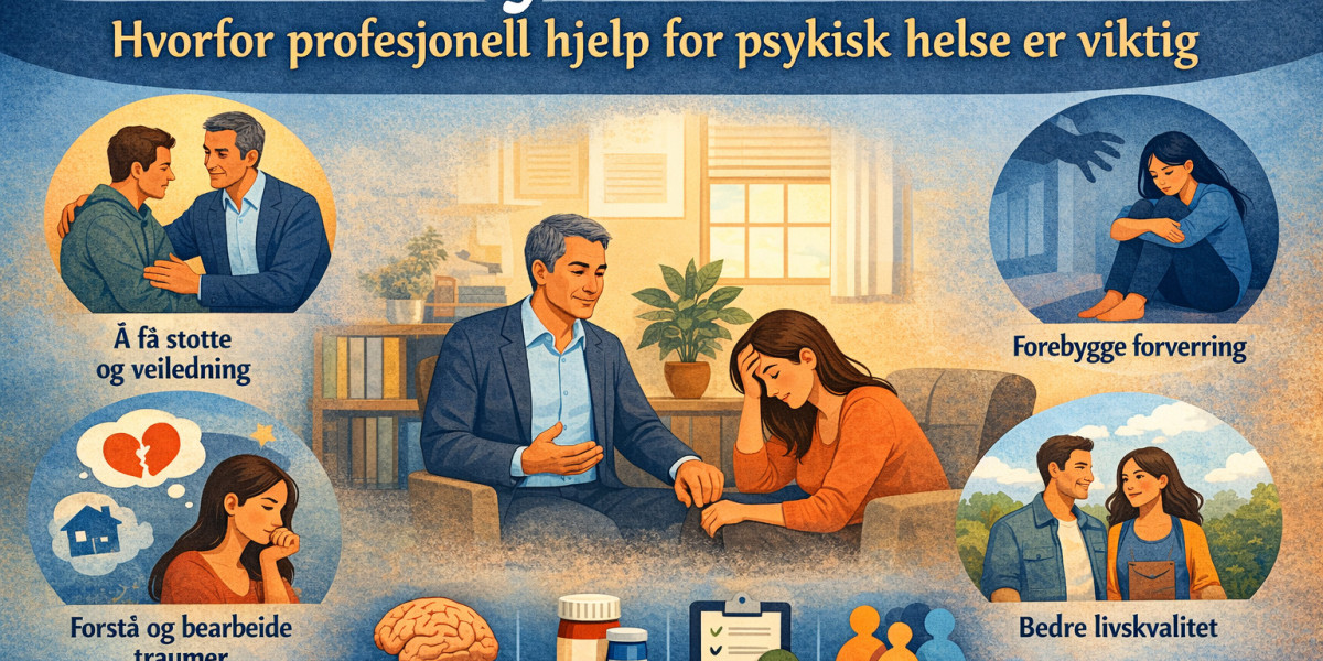Psykiater: Hvorfor profesjonell hjelp for psykisk helse er viktig