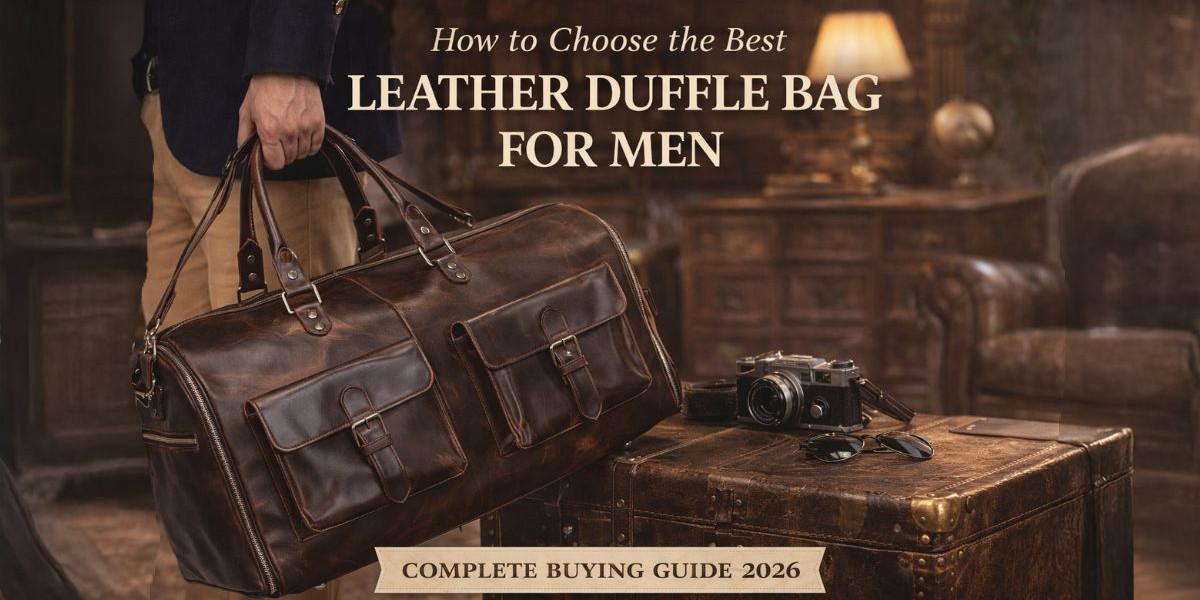 Choosing the Right Leather Weekender Bag for Men in 2026