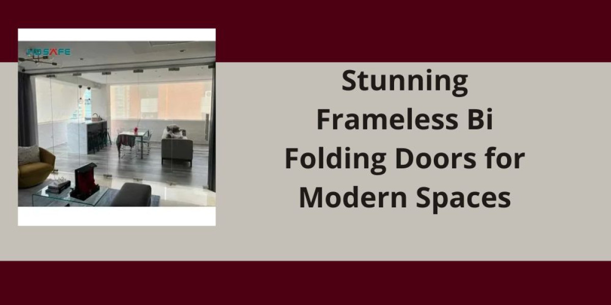 Stunning Frameless Bi Folding Doors for Modern Spaces