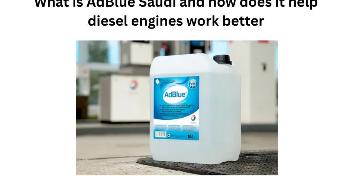 What is AdBlue Saudi and how does it help diesel engines work better