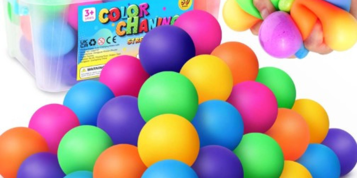 Mastering Relaxation with Color Changing Stress Ball by DecompressionToy