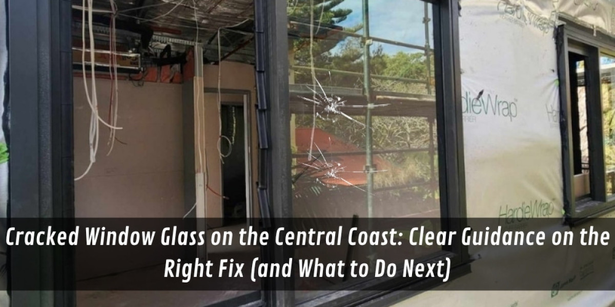 Cracked Window Glass on the Central Coast: Clear Guidance on the Right Fix (and What to Do Next)