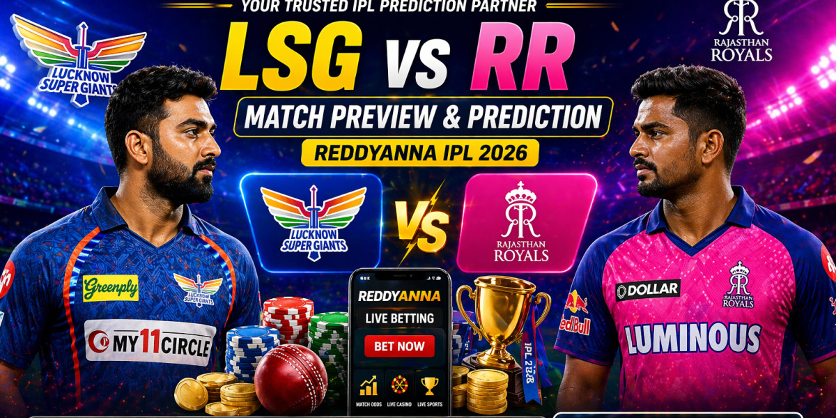 LSG vs RR Match Preview & Prediction Reddyanna IPL 2026