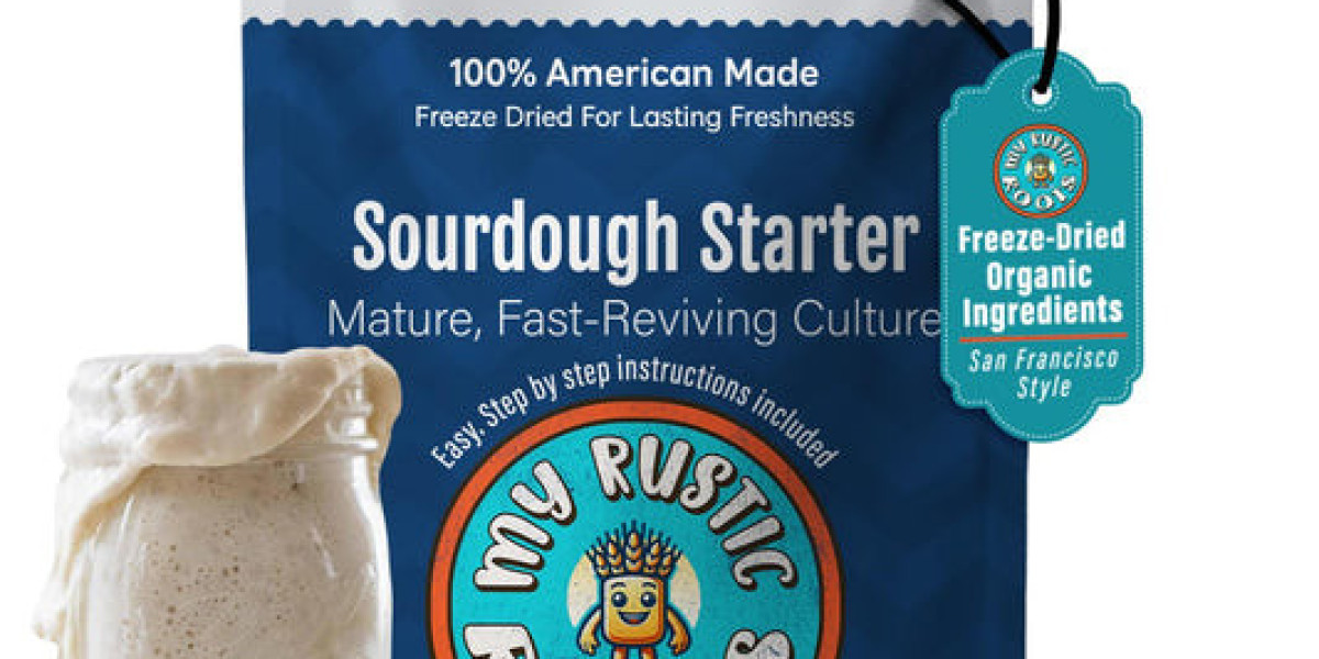 Organic Sourdough Starter for Better Artisan Bread Baking