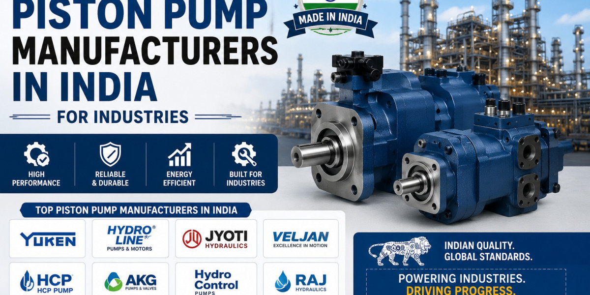 Best Piston Pump Manufacturers in India for Industries