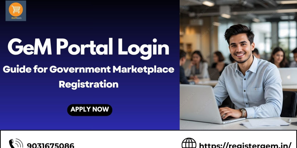 GeM Portal Login Guide for Government Marketplace Registration