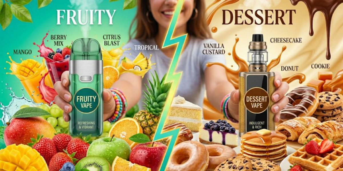 Fruity vs. Dessert Vape Flavours – Which One Is Better?