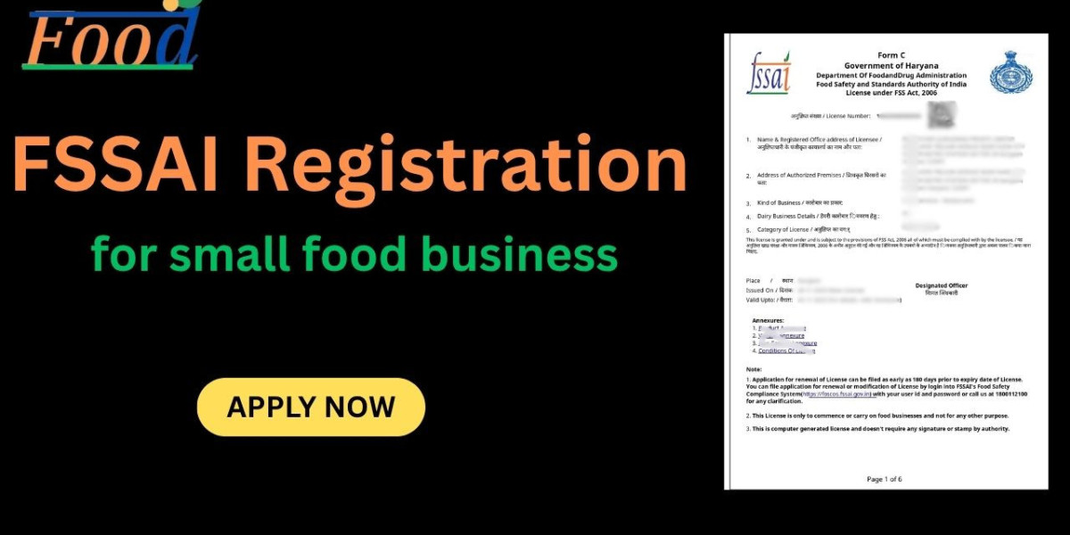FSSAI Registration for small food business