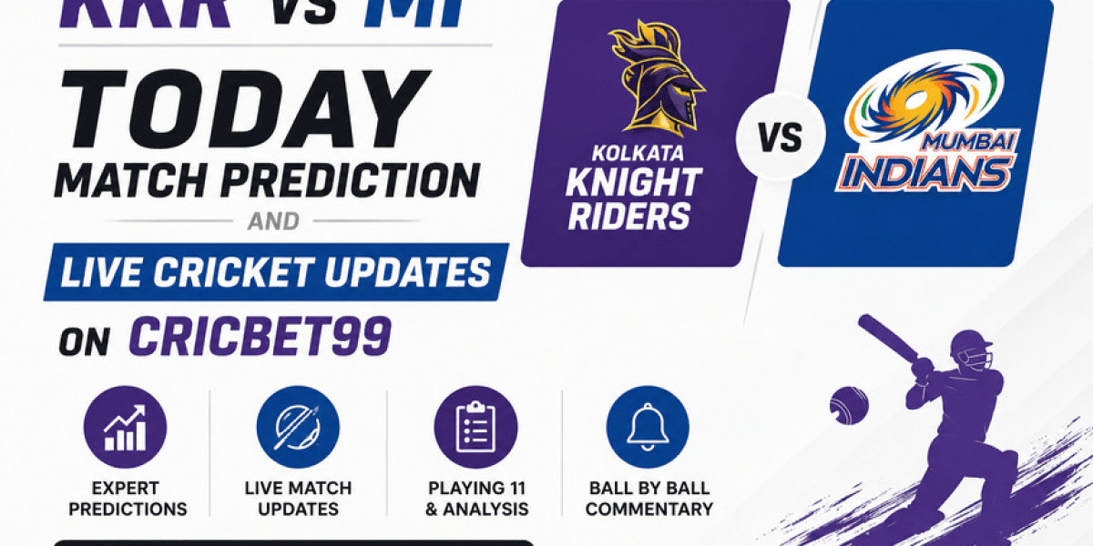 KKR vs MI Today Match Prediction and Live Cricket Updates on Cricbet99