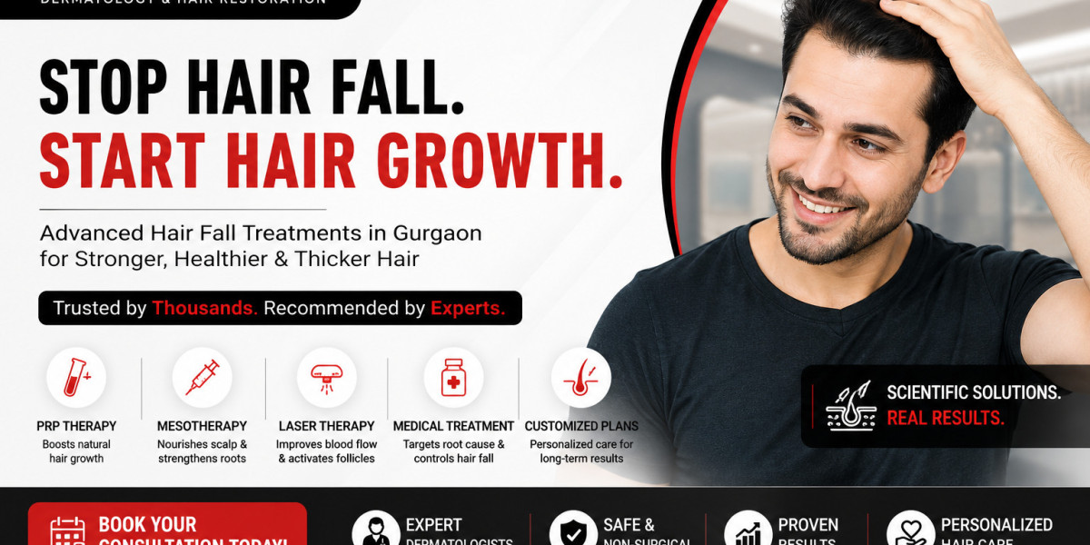 Hair Fall Treatment in Gurgaon – Dermatologist-Led Solutions by Dencespot